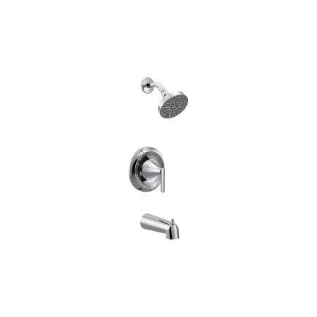 Moen Posi-Temp Tub & Shower Trim in Chrome 82518